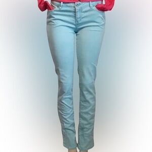 Aeropostale Faded Turquoise Stretch Skinny Jeans – NWT, Size 7/8, Low Rise 👖